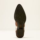 Ariat Womens Heritage Blossom J Toe (Wheat Brown/Buttercream) additional 3