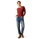 Ariat Women's Eq Icons T-Shirt (Madder Brown) additional 3