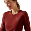 Ariat Women's Eq Icons T-Shirt (Madder Brown) additional 4