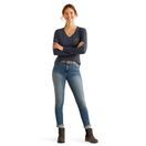 Ariat Women's Handcrafted Long Sleeve T-Shirt (Navy Heather) additional 4