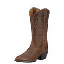 Ariat Women's Heritage R Toe Western Boots (Distressed Brown) additional 1
