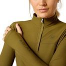 Ariat Women's Lowell 3.0 1/4 Zip Baselayer (Winter Moss) additional 3