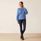 Ariat Women's Memento Sweatshirt (Dutch Blue) additional 4
