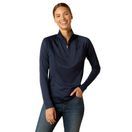 Ariat Women's Sunstopper 3.0 1/4 Zip Baselayer (Navy) additional 1