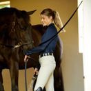 Ariat Women's Sunstopper 3.0 1/4 Zip Baselayer (Navy) additional 6