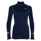 *OUTLET* Woof Wear Ladies Performance Riding Shirt (Navy) additional 1