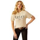 Ariat Womens Ariat Western Wear T-Shirt (Natural) additional 1