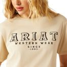 Ariat Womens Ariat Western Wear T-Shirt (Natural) additional 2