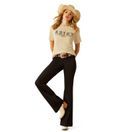 Ariat Womens Ariat Western Wear T-Shirt (Natural) additional 3