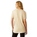 Ariat Womens Ariat Western Wear T-Shirt (Natural) additional 4