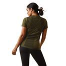 Ariat Womens Ascent Crew Short Sleeve Baselayer (Relic) additional 2