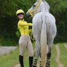 *OUTLET* Woof Wear Ladies Performance Riding Shirt (Sunshine Yellow) additional 5