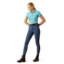 Ariat Womens Bandera 1/4 Zip Polo (Aqua) additional 4
