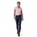 Ariat Womens Bandera 1/4 Zip Polo (Lavender Mist) additional 4