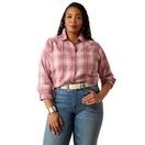 Ariat Womens Billie Jean Shirt (Delilah Plaid) additional 1