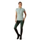 Ariat Womens Breathe 1/2 Zip Cap Sleeve Top (Blue Surf) additional 3