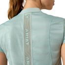 Ariat Womens Breathe 1/2 Zip Cap Sleeve Top (Blue Surf) additional 5