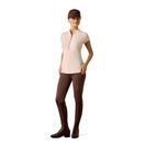 Ariat Womens Breathe 1/2 Zip Cap Sleeve Top (Sepia Rose) additional 3