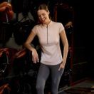 Ariat Womens Breathe 1/2 Zip Cap Sleeve Top (Sepia Rose) additional 6
