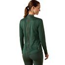 Ariat Womens Breathe 1/2 Zip Long Sleeve Baselayer (Monstera) additional 2