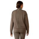 Ariat Womens Breathe 1/2 Zip Sweatshirt (Plum Grey) additional 2