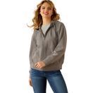 Ariat Womens Breeze Full Zip Hoodie (Smoked Pearl) additional 1