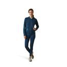 Ariat Womens Byron Full Zip Hoodie (Deep Petroleum) additional 3