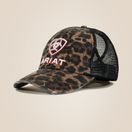 Ariat Womens Embossed Logo Cheetah Print Cap (Cheetah/Black) additional 1