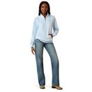 Ariat Womens Foundation Logo 1/2 Zip Sweatshirt (Nantucket Breeze) additional 3