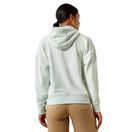 Ariat Womens Just Hoodie (Beach Glass Heather) additional 2