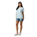 Ariat Womens Laguna Logo Short Sleeve T Shirt (Nantucket Breeze) additional 3