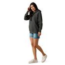 Ariat Womens Logo 2.0 Hood (Charcoal Heather) additional 3