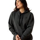 Ariat Womens Logo 2.0 Hood (Charcoal Heather) additional 4