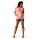 Ariat Womens Logo 2.0 Hood (Peach Amber Heather) additional 3