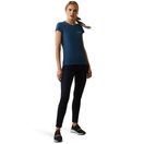 Ariat Womens Logo Script T-Shirt (Deep Petroleum) additional 3