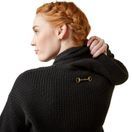 Ariat Womens Los Altos Sweater Hoodie (Black) additional 2