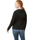 Ariat Womens Los Altos Sweater Hoodie (Black) additional 5