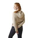 Ariat Womens Los Altos Sweater Hoodie (Oatmeal Heather) additional 2