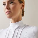 Ariat Womens Luxe Long Sleeve Show Shirt (White) additional 4
