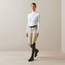 Ariat Womens Luxe Long Sleeve Show Shirt (White) additional 5