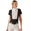 Ariat Womens Luxe Short Sleeve Show Shirt (Black) additional 1