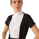 Ariat Womens Luxe Short Sleeve Show Shirt (Black) additional 3