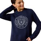 Ariat Womens Martine Sweatshirt (Navy) additional 4
