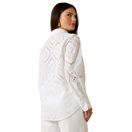 Ariat Womens Millington Longsleeve Blouse (White) additional 2