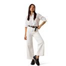 Ariat Womens Millington Longsleeve Blouse (White) additional 3