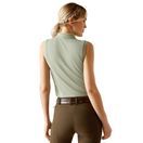 Ariat Womens Prix 2.0 Sleeveless Polo (Lily Pad) additional 2