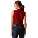 Ariat Womens Prix 2.0 Sleeveless Polo (Sun-Dried Tomato) additional 2