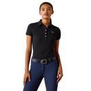 Ariat Womens Prix 3.0 Short Sleeve Polo (Black) additional 1