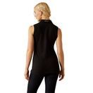 Ariat Womens Prix 3.0 Sleeveless Polo (Black) additional 2