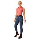 Ariat Womens Prix 3.0 Sleeveless Polo (Coral Paradise) additional 4